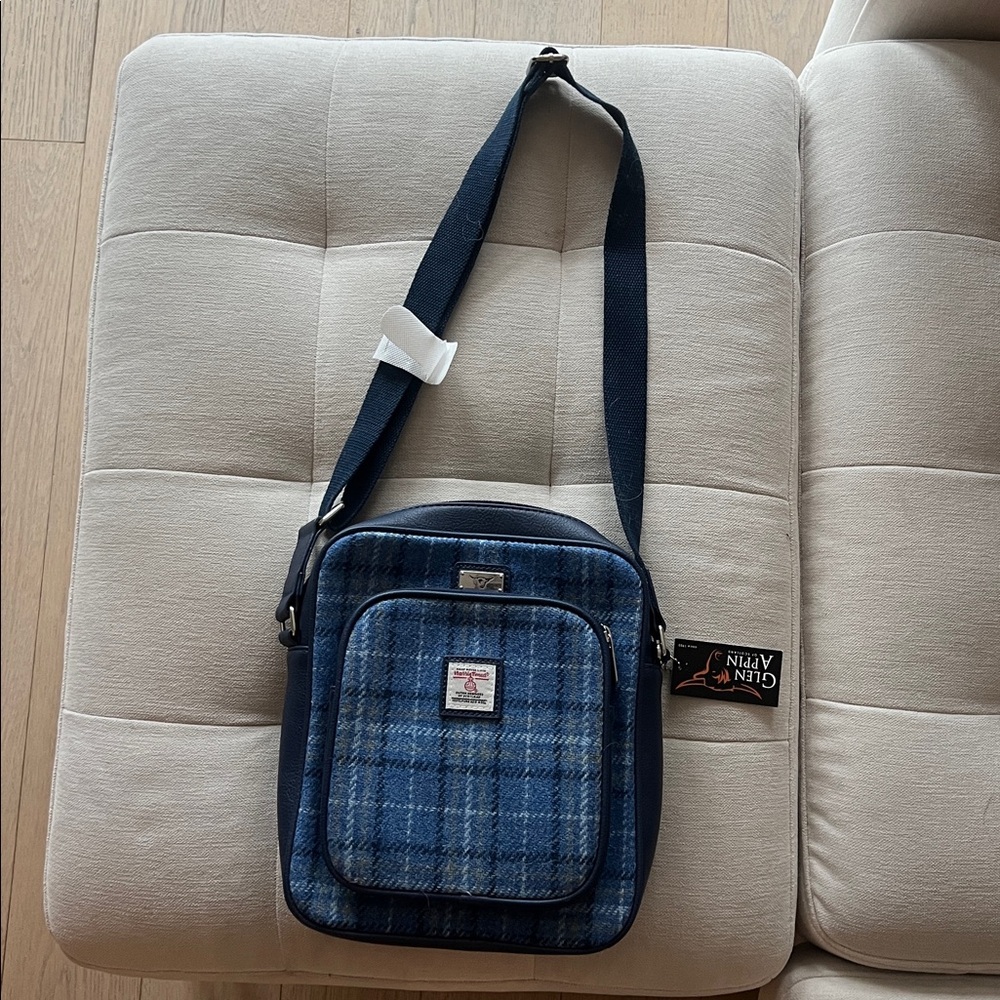 Glen Appin of Scotland 100% pure wood Messenger Bag - Picture 7 of 10